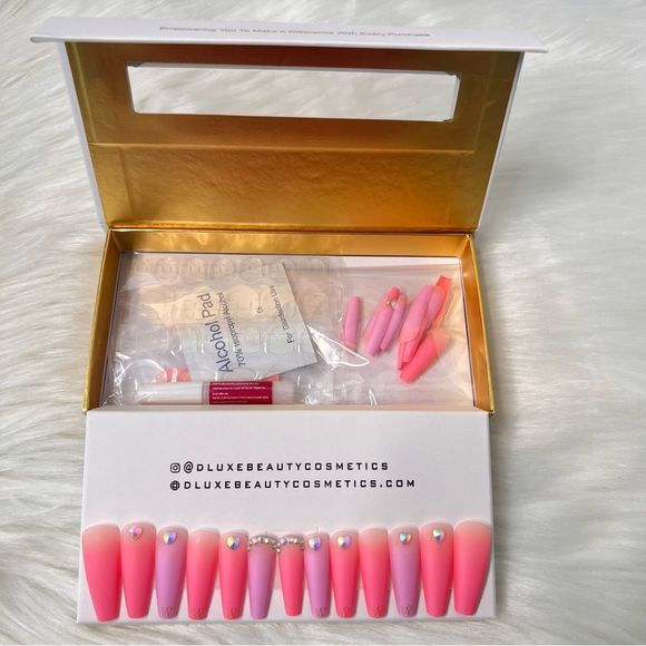 24pcs Luxury Press-on nails - Picture 5 of 12